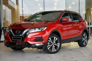2017 Nissan Qashqai J11 Series 2 ST-L X-tronic Red 1 Speed Constant Variable Wagon