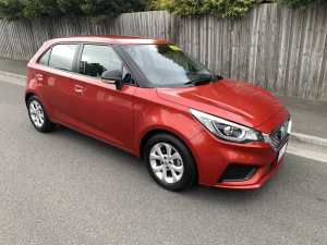 2021 MG MG3 Auto SZP1 MY21 Core Red 4 Speed Automatic Hatchback