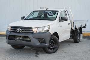 2019 Toyota Hilux TGN121R Workmate White Steptronic Cab Chassis