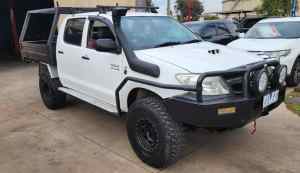 2009 TOYOTA Hilux SR Duel Cab Tray 4x4 TURBO DIESEL LOTS OF EXTRAS Williamstown North Hobsons Bay Area Preview