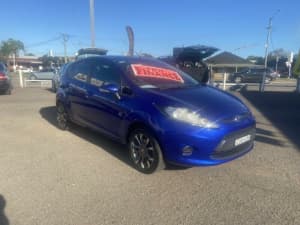 2013 Ford Fiesta WT CL Blue 6 Speed Automatic Hatchback
