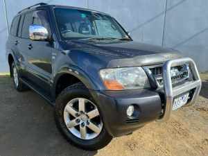 2005 Mitsubishi Pajero NP MY05 GLS Platinum Grey 5 Speed Auto Sports Mode Wagon Hoppers Crossing Wyndham Area Preview