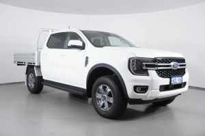 2023 Ford Ranger PY MY22 XLT 3.0 (4x4) White 10 Speed Automatic Double Cab Chassis