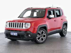 2015 Jeep Renegade BU MY16 Limited DDCT Red 6 Speed Sports Automatic Dual Clutch Hatchback