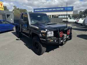 2008 Toyota Landcruiser VDJ79R GX (4x4) Grey 5 Speed Manual Cab Chassis Werribee Wyndham Area Preview