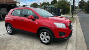 2016 Holden Trax TJ MY16 LS Active Pack Red 5 Speed Manual Wagon