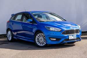 2016 Ford Focus LZ Sport Blue 6 Speed Automatic Hatchback Oakleigh Monash Area Preview