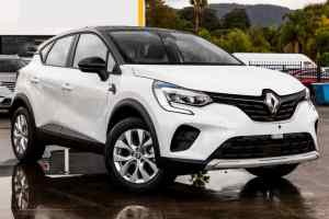 2023 Renault Captur XJB MY22 Life EDC White 7 Speed Sports Automatic Dual Clutch Hatchback