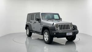 2014 Jeep Wrangler Unlimited JK MY13 Sport (4x4) Silver 6 Speed Manual Softtop