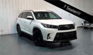 2019 Toyota Kluger GSU50R Black Edition 2WD White 8 Speed Sports Automatic Wagon Everton Hills Brisbane North West Preview