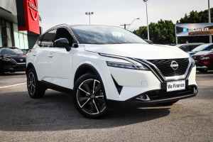 2023 Nissan Qashqai J12 MY24 ST-L X-tronic Ivory Pearl 1 Speed Constant Variable Wagon Morley Bayswater Area Preview
