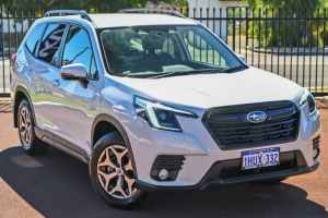 2022 Subaru Forester S5 MY23 2.5X CVT AWD White 7 Speed Constant Variable Wagon
