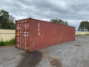 40ft High Cube Shipping Containers - Adelaide