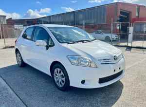 2011 Toyota Corolla ZRE152R MY11 Ascent White 4 Speed Automatic Hatchback
