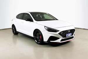 2022 Hyundai i30 Pde.v4 MY22 N Limited Edition White 8 Speed Auto Dual Clutch Fastback