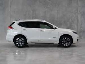 2015 Nissan X-Trail T32 20X (hybrid) Pearl White Continuous Variable Wagon