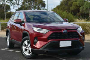 2020 Toyota RAV4 Axah52R GX 2WD Red 6 Speed Constant Variable Wagon Hybrid Geelong Geelong City Preview