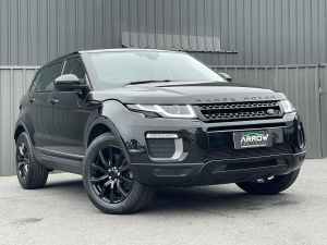 2016 Land Rover Range Rover Evoque L538 MY16.5 Pure Black 9 Speed Sports Automatic Wagon