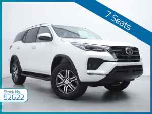 2021 Toyota Fortuner GUN156R GXL White 6 Speed Electronic Automatic Wagon