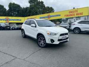 2015 Mitsubishi ASX XB MY15.5 LS 2WD White 6 Speed Constant Variable Wagon
