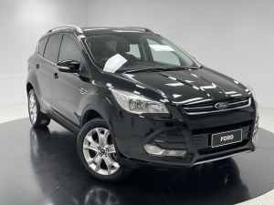 2016 Ford Kuga TF MY16.5 Trend AWD Absolute Black 6 Speed Sports Automatic Wagon Hamilton East Newcastle Area Preview