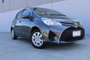 2016 Toyota Yaris NCP130R Ascent Metal Grey 4 Speed Automatic Hatchback