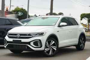 2023 Volkswagen T-ROC D11 MY24 140TSI DSG 4MOTION R-Line White 7 Speed Sports Automatic Dual Clutch