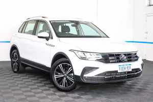 2023 Volkswagen Tiguan 5N MY24 110TSI Life DSG 2WD Pure White 6 Speed Sports Automatic Dual Clutch