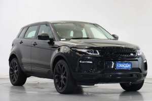 2017 Land Rover Range Rover Evoque L538 MY17 TD4 150 SE Black 9 Speed Sports Automatic Wagon
