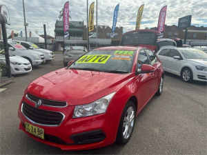 2015 Holden Cruze JH MY14 Equipe Red 6 Speed Automatic Hatchback