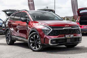 2022 Kia Sportage NQ5 MY22 GT-Line AWD Red 8 Speed Sports Automatic Wagon Mill Park Whittlesea Area Preview