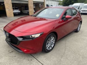 2023 Mazda 3 BP G20 Pure Soul Red Crystal 6 Speed Automatic Hatchback
