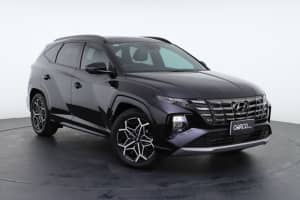 2021 Hyundai Tucson NX4.V1 MY22 Highlander AWD N Line Phantom Black 8 Speed Sports Automatic Wagon