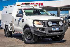 2016 Ford Ranger PX MkII XL White 6 Speed Sports Automatic Cab Chassis