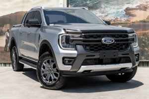 2022 Ford Ranger PX MkIII 2021.75MY Wildtrak Silver 10 Speed Sports Automatic Double Cab Pick Up