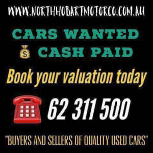 CARS WANTED - CASH PAID North Hobart Hobart City Preview