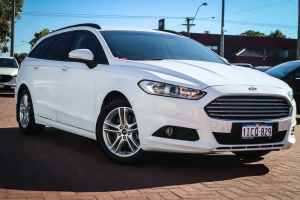 2016 Ford Mondeo MD Ambiente White 6 Speed Sports Automatic Dual Clutch Wagon