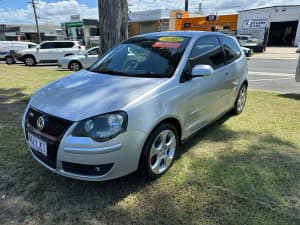 2008 Volkswagen Polo 9N MY2009 GTi Silver 5 Speed Manual Hatchback Clontarf Redcliffe Area Preview