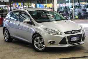 2014 Ford Focus LW MkII Trend Silver, Chrome Steptronic Hatchback