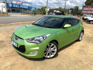 2012 HYUNDAI VELOSTER FS 3D COUPE 1.6L 6 SP MANUAL 36 MONTHS FREE WARRANTY