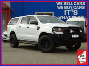 2018 Ford Ranger PX MkIII 2019.00MY XLS White 6 Speed Sports Automatic Utility