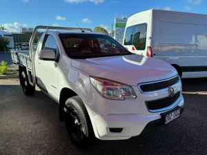 2014 Holden Colorado RG MY15 LS 4x2 White 6 Speed Sports Automatic Cab Chassis