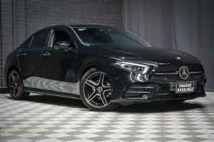 2022 Mercedes-Benz A-Class V177 802+052MY A180 DCT Black 7 Speed Sports Automatic Dual Clutch Sedan