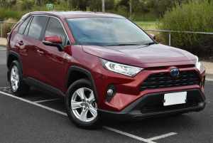 2019 Toyota RAV4 Axah52R GX 2WD Red 6 Speed Constant Variable Wagon Hybrid Geelong Geelong City Preview