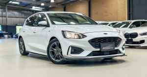 2018 Ford Focus SA 2019.25MY ST-Line White 8 Speed Automatic Hatchback