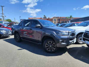 2021 Toyota Hilux GUN126R Rogue Double Cab Grey 6 Speed Sports Automatic Utility