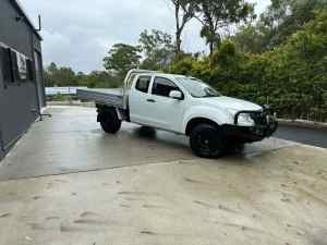 2017 Isuzu D-MAX MY17 SX Space Cab White 6 Speed Manual Cab Chassis Capalaba Brisbane South East Preview