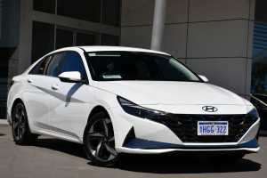 2021 Hyundai i30 CN7.V1 MY21 Active White 6 Speed Sports Automatic Sedan