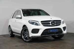 2018 Mercedes-Benz GLE250d 4Matic 166 MY17.5 White 9 Speed Automatic G-Tronic Wagon