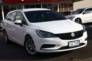 2018 Holden Astra BK MY18 LS+ Sportwagon White 6 Speed Sports Automatic Wagon Frankston Frankston Area Preview